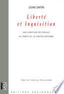 Liberté et Inquisition