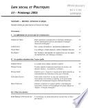 Lien social et politiques