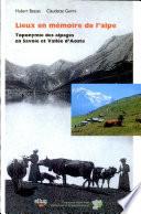 Lieux en mémoire de l'alpe