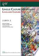 Lingue Culture Mediazioni - Languages Cultures Mediation (LCM Journal) - Vol 2 (2015) No 2