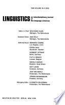 Linguistics