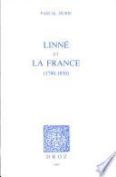 Linné et la France, 1780-1850