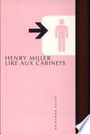 Lire aux cabinets