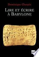 Lire et écrire à Babylone