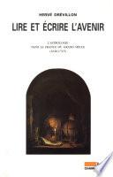 Lire et écrire l'avenir