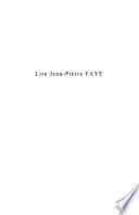 Lire Jean-Pierre FAYE