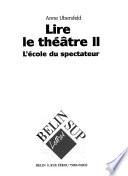 Lire le théâtre