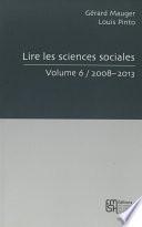 Lire les sciences sociales
