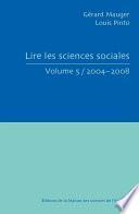 Lire les sciences sociales