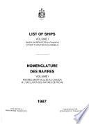 List of Ships