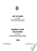 List of Ships