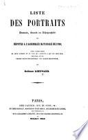 Liste des portraits dessinés, gravés ou lithographiés des députés à l'assemblée nationale de 1789