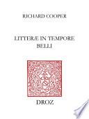 Litteræ in tempore belli
