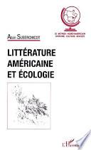 Littérature américaine et écologie