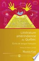Littérature amérindienne du Québec