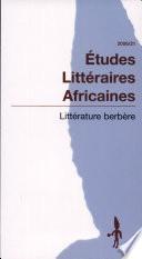 Littérature berbère