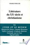 Littérature du XXe siècle et christianisme
