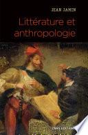 Littérature et anthropologie