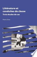 Littérature et conduite de classe