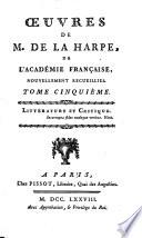 Litterature et critique