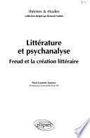 Littérature et psychanalyse