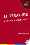 Littérature et sciences Humaines