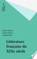Littérature française du XIXe siècle