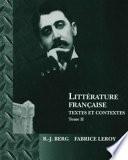 Littérature française