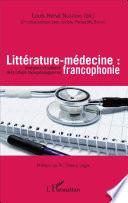 Littérature-médecine :