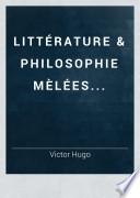 Littérature & philosophie mèlées...
