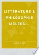 Littérature & philosophie mèlées...