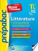 Littérature Tle L bac 2018
