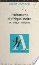 Littératures d'Afrique noire de langue française