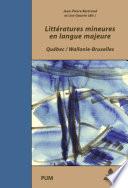 Littératures mineures en langue majeure