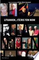 Lituanien, j'écris ton nom