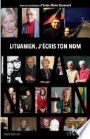 Lituanien, j'écris ton nom