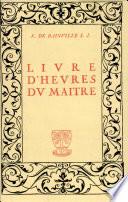 Livre D'hevres Dv Maitre