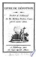 Livre De Dévotion