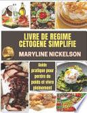 Livre de Regime Cetogene Simplifié