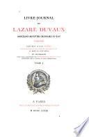 Livre-journal de Lazare Duvaux, marchand-bijoutier ordinaire du roy 1748-1758