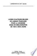 Livres d'auteurs belges de langue française pour la jeunesse