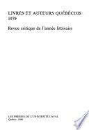 Livres et auteurs québécois