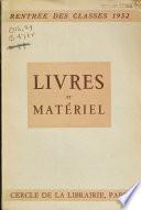 Livres et matériel
