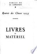 Livres et matériel