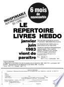 Livres hebdo