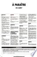 Livres hebdo