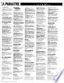 Livres hebdo