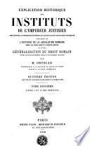 Livres I et II des Instituts