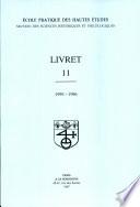 Livret 11