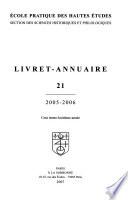 Livret-annuaire